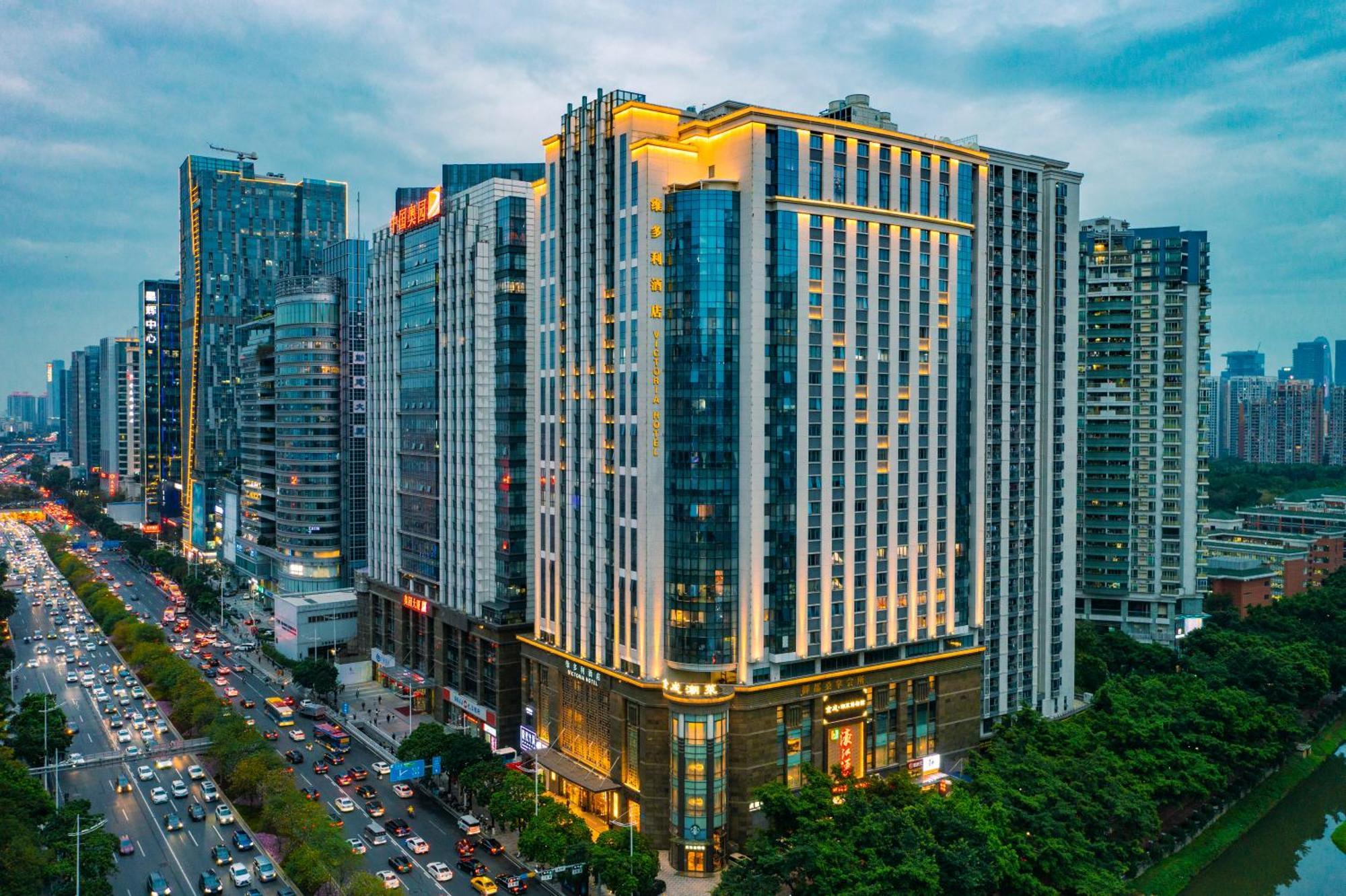 Victoria Hotel Guangzhou Zhujiang New Town Exterior foto